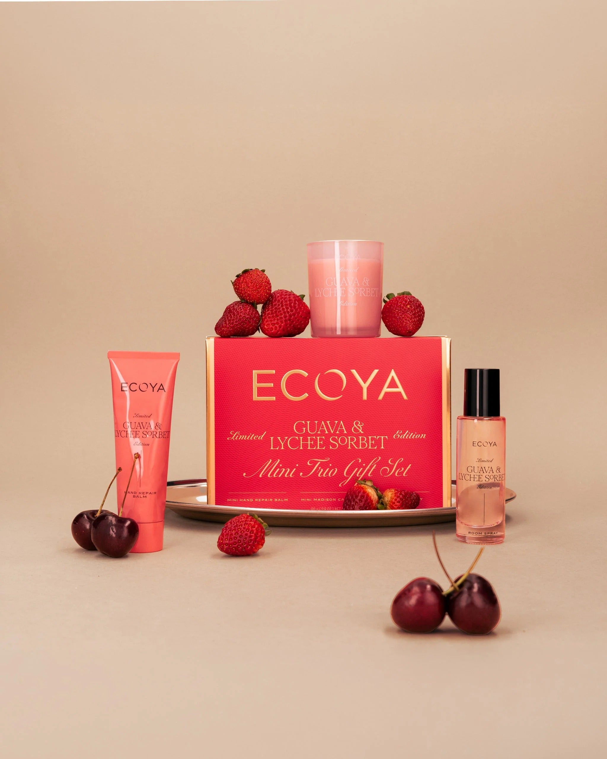 Mini Trio Gift Set Guava & Lychee Sorbet