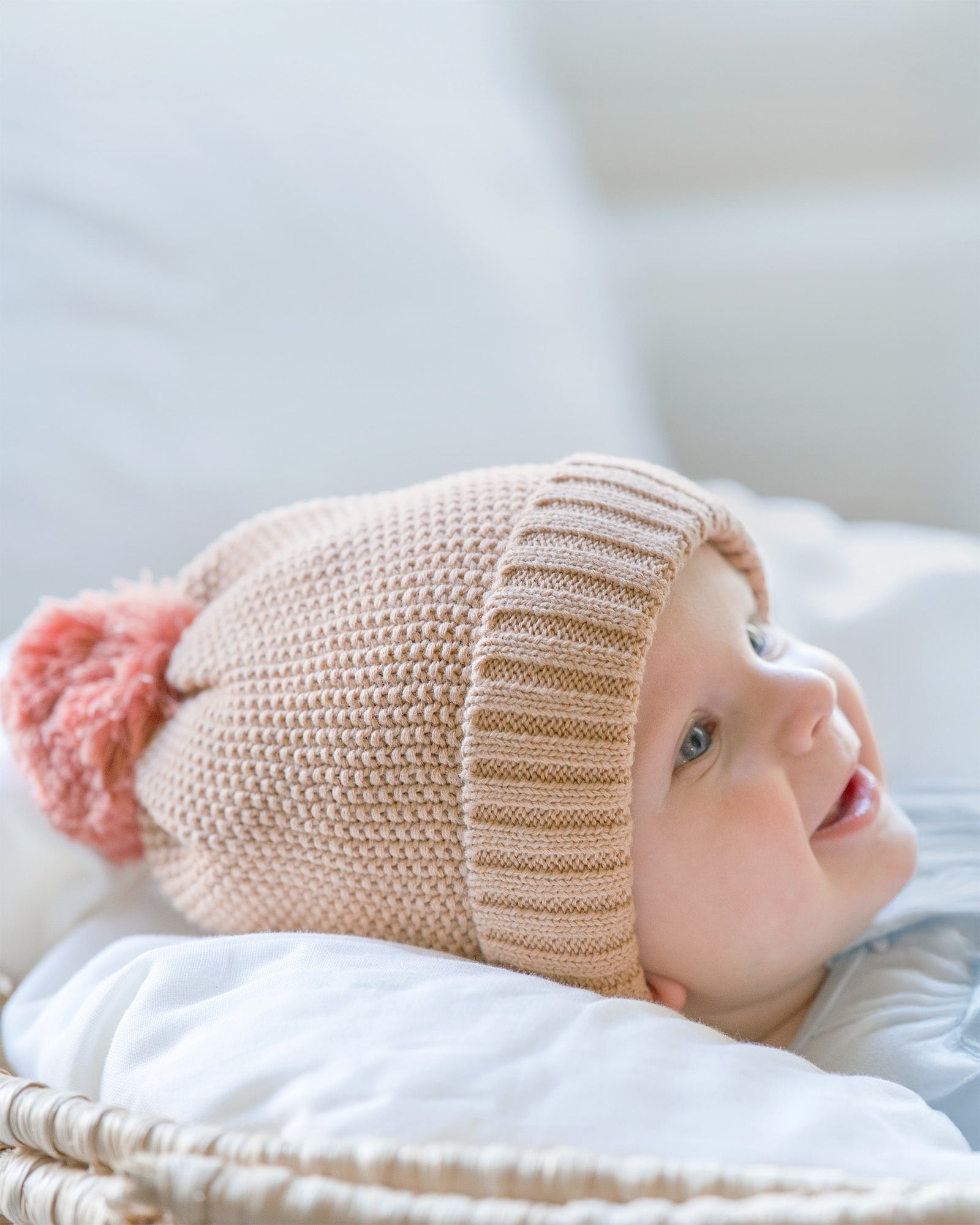 Organic Beanie Bobby/Oak M