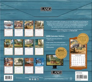 Simple Country 2027 Calendar