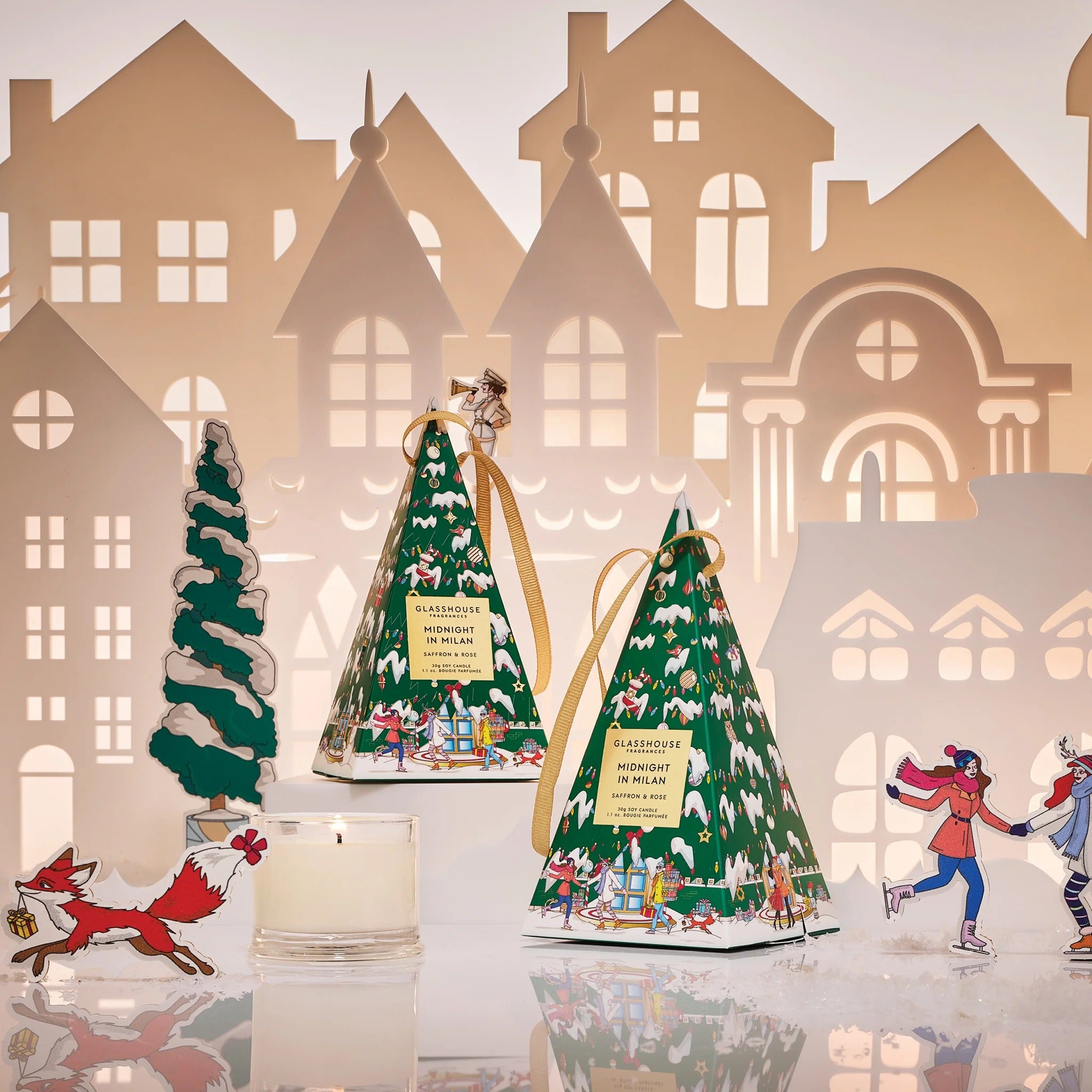 Christmas Bauble 30gm Candle