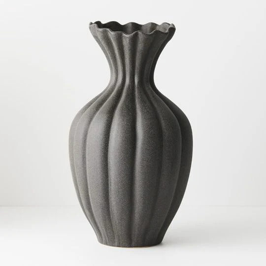 Basma Vase Black Large