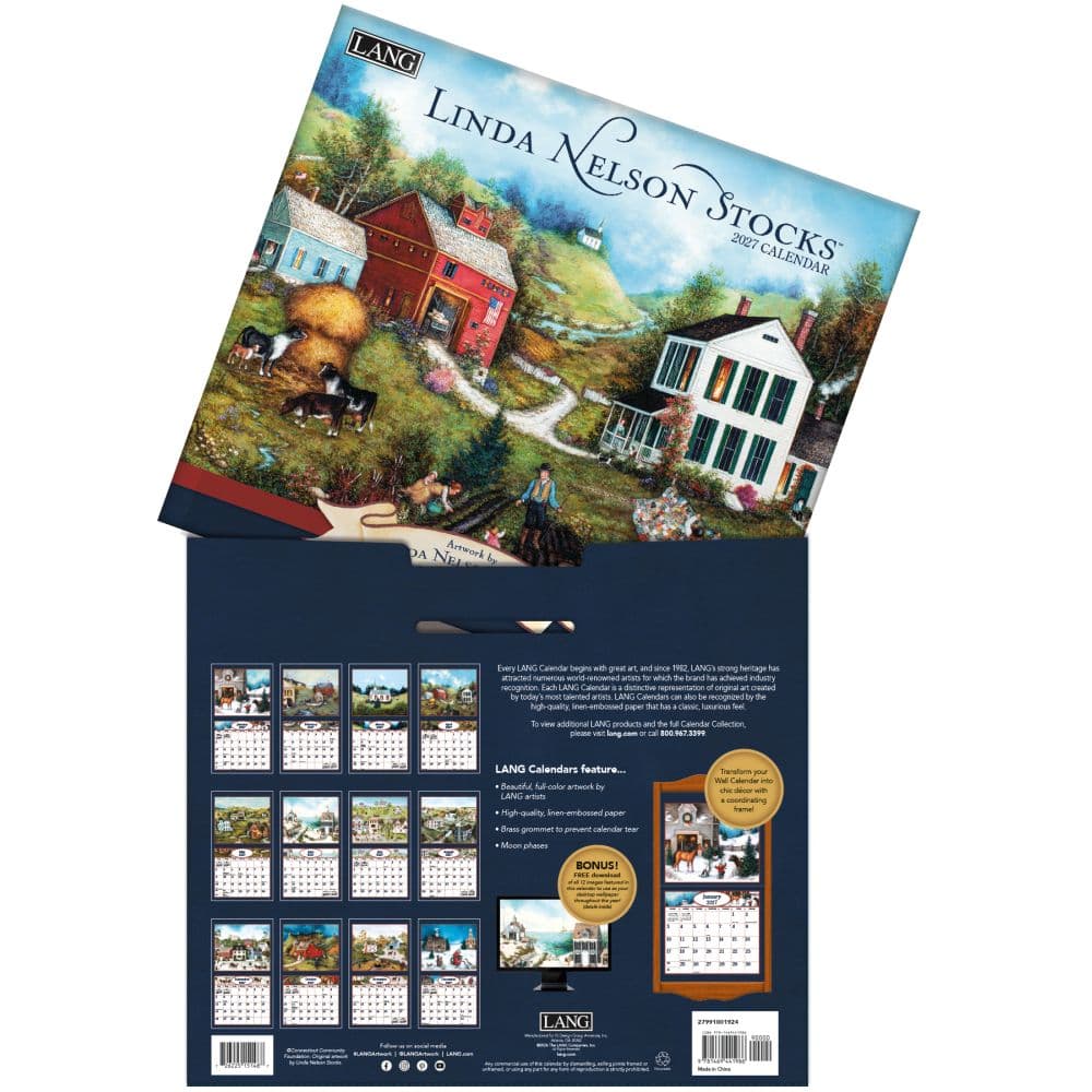Linda Nelson Stocks 2027 Calendar