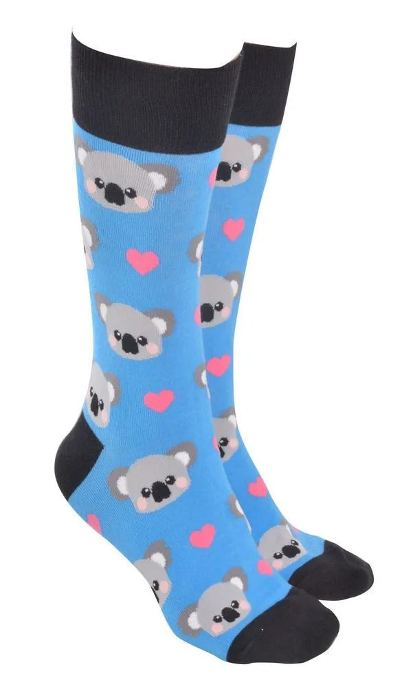 Koala Heart Socks