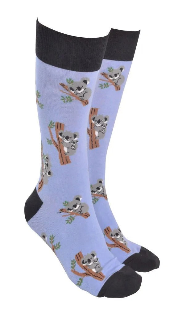 Koala In Tree Socks