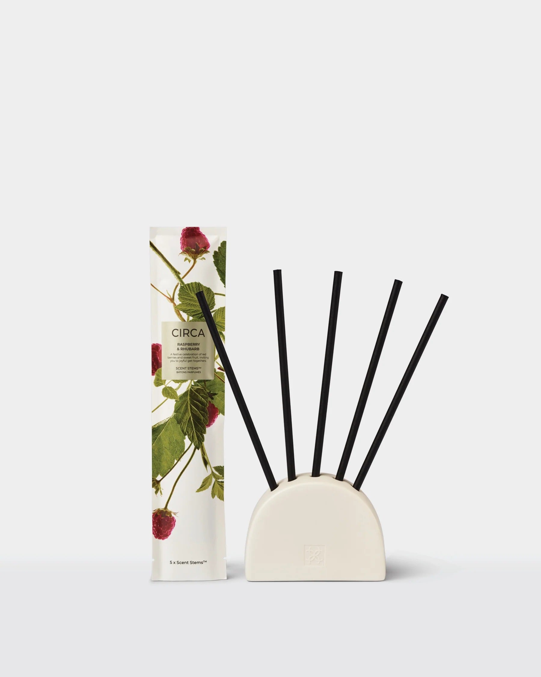 Raspberry & Rhubarb Replacement Scent Stems