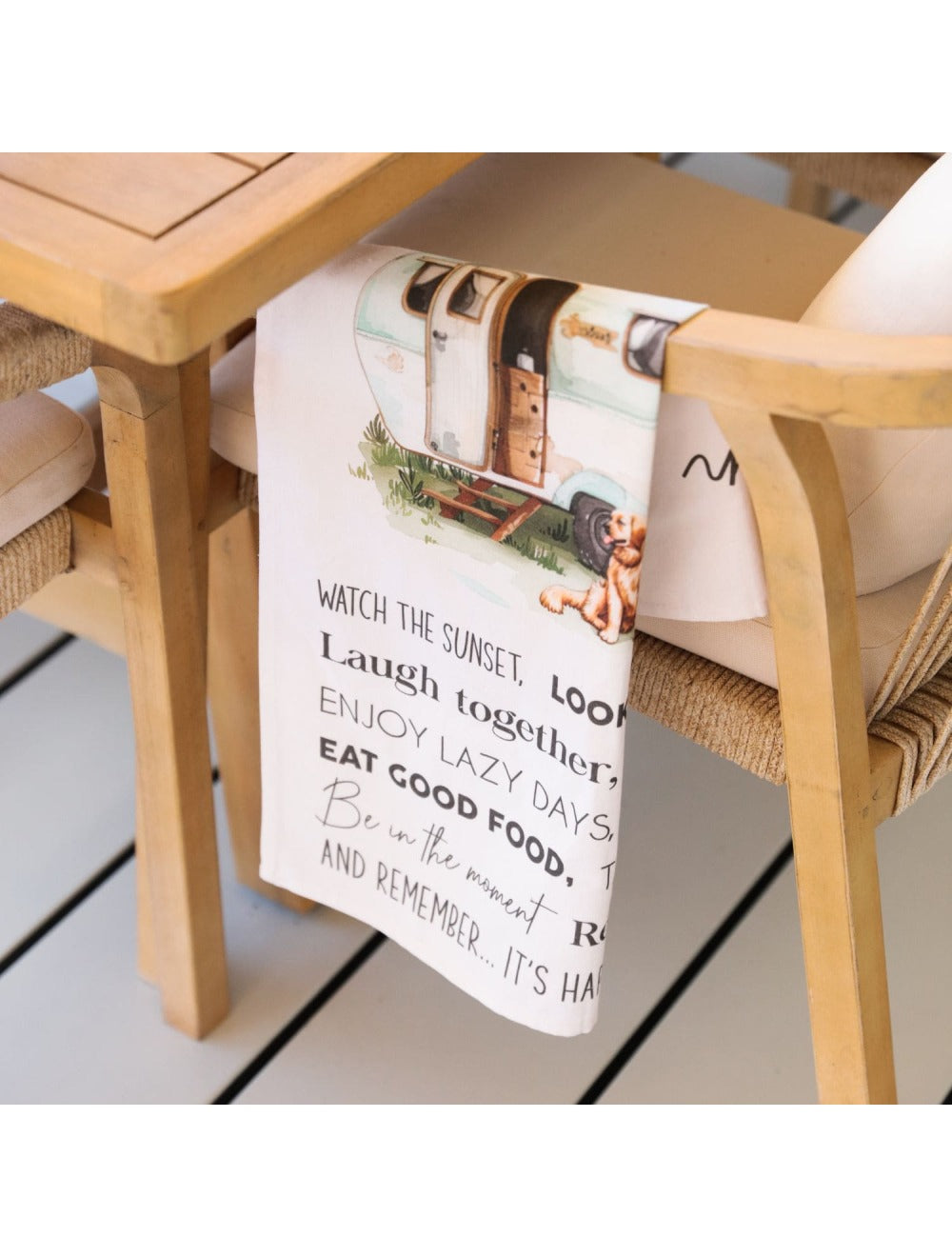 Caravan Tea Towel