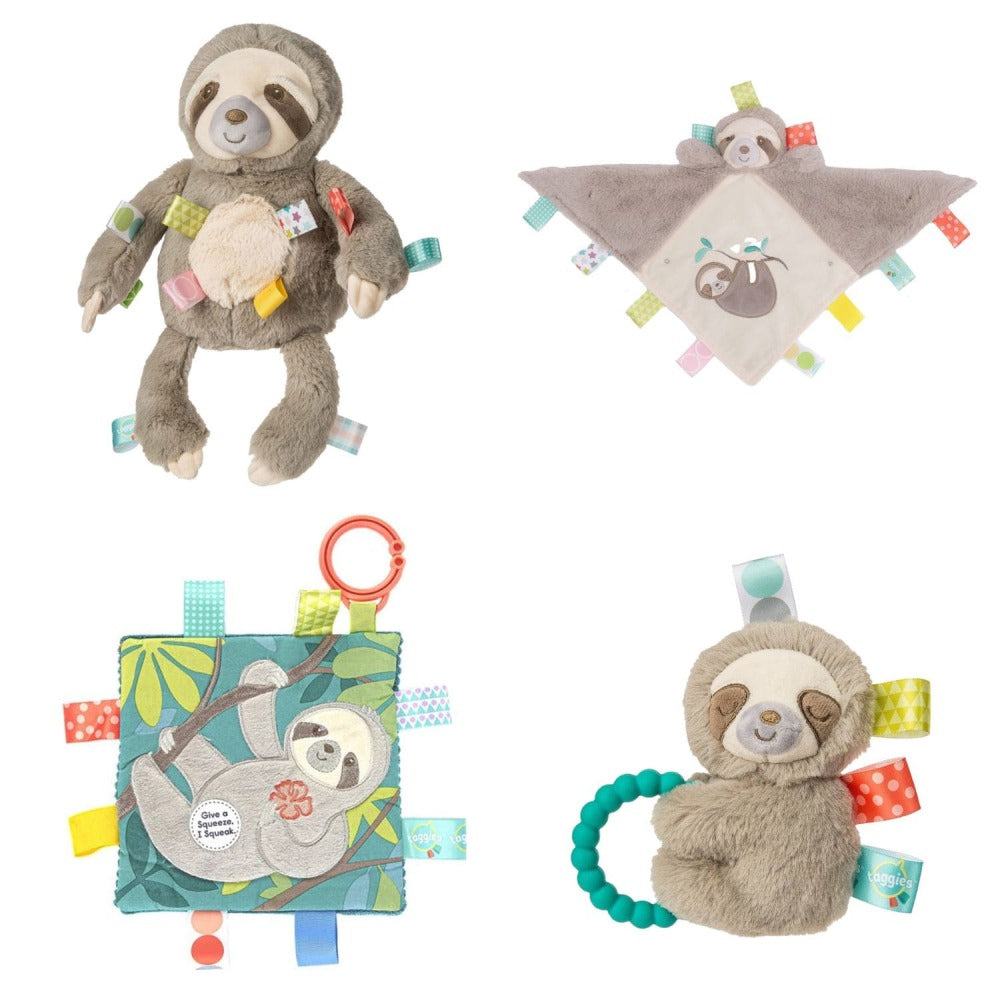 Taggies Molasses Sloth Crinkle Me
