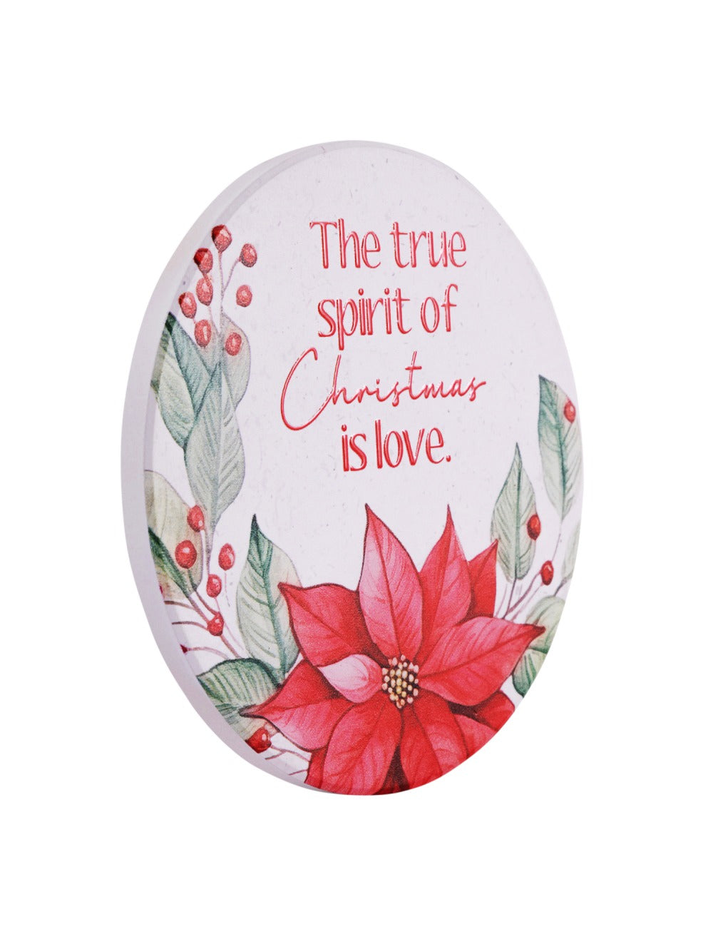 Christmas Love Ceramic Coaster