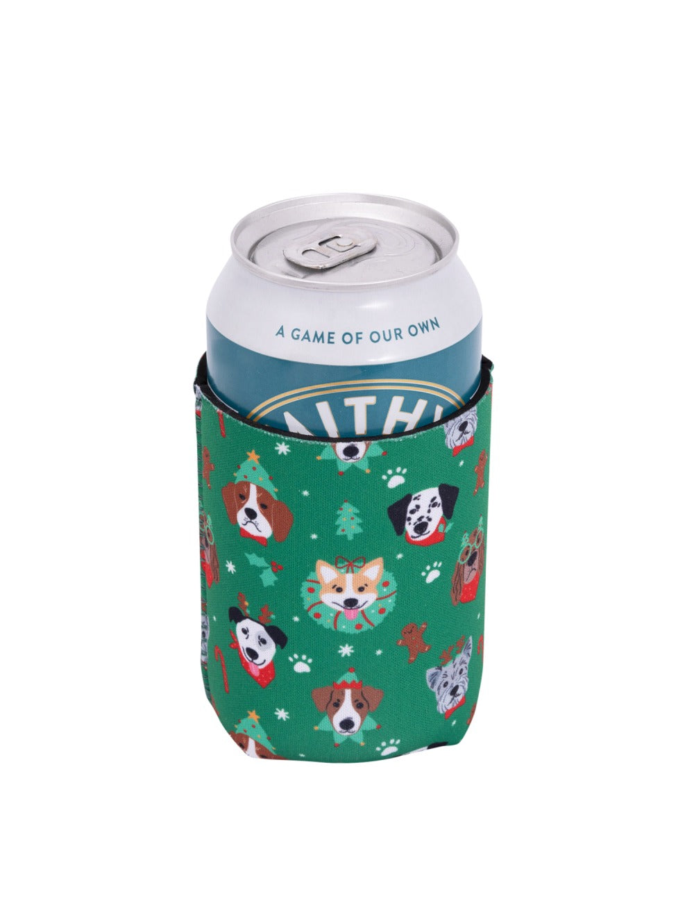Christmas Dogs Stubby Cooler