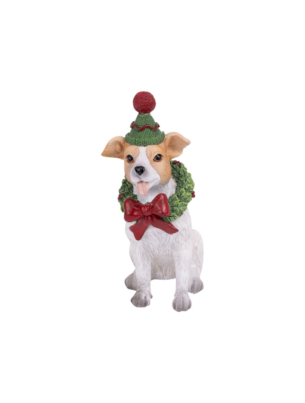 Christmas Beanie Dog Ornament