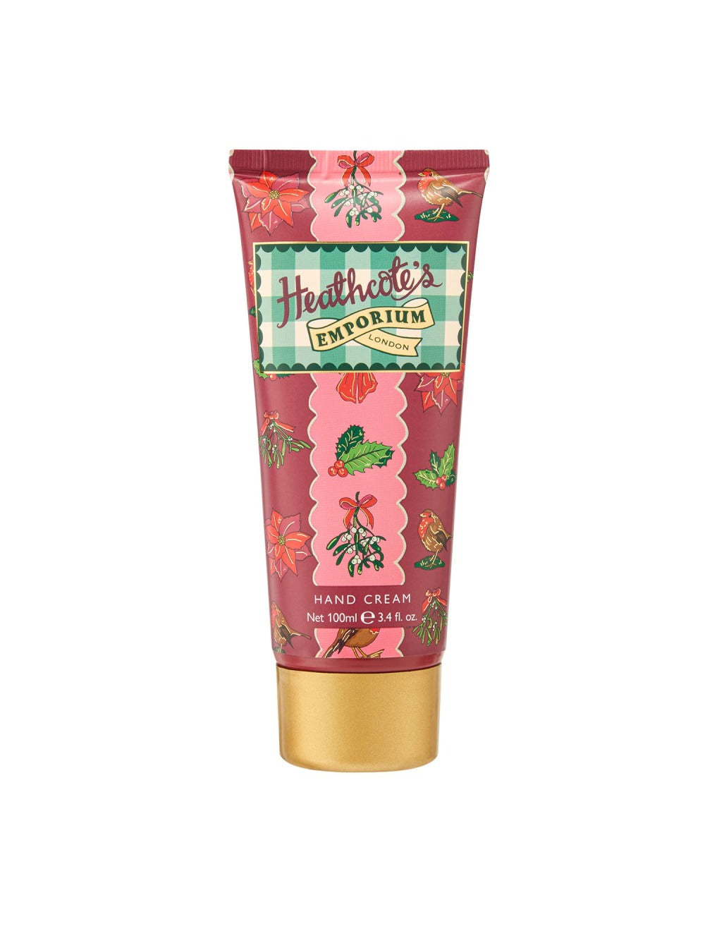 Heathcote's Emporium Festive Robin Hand Cream in Tin