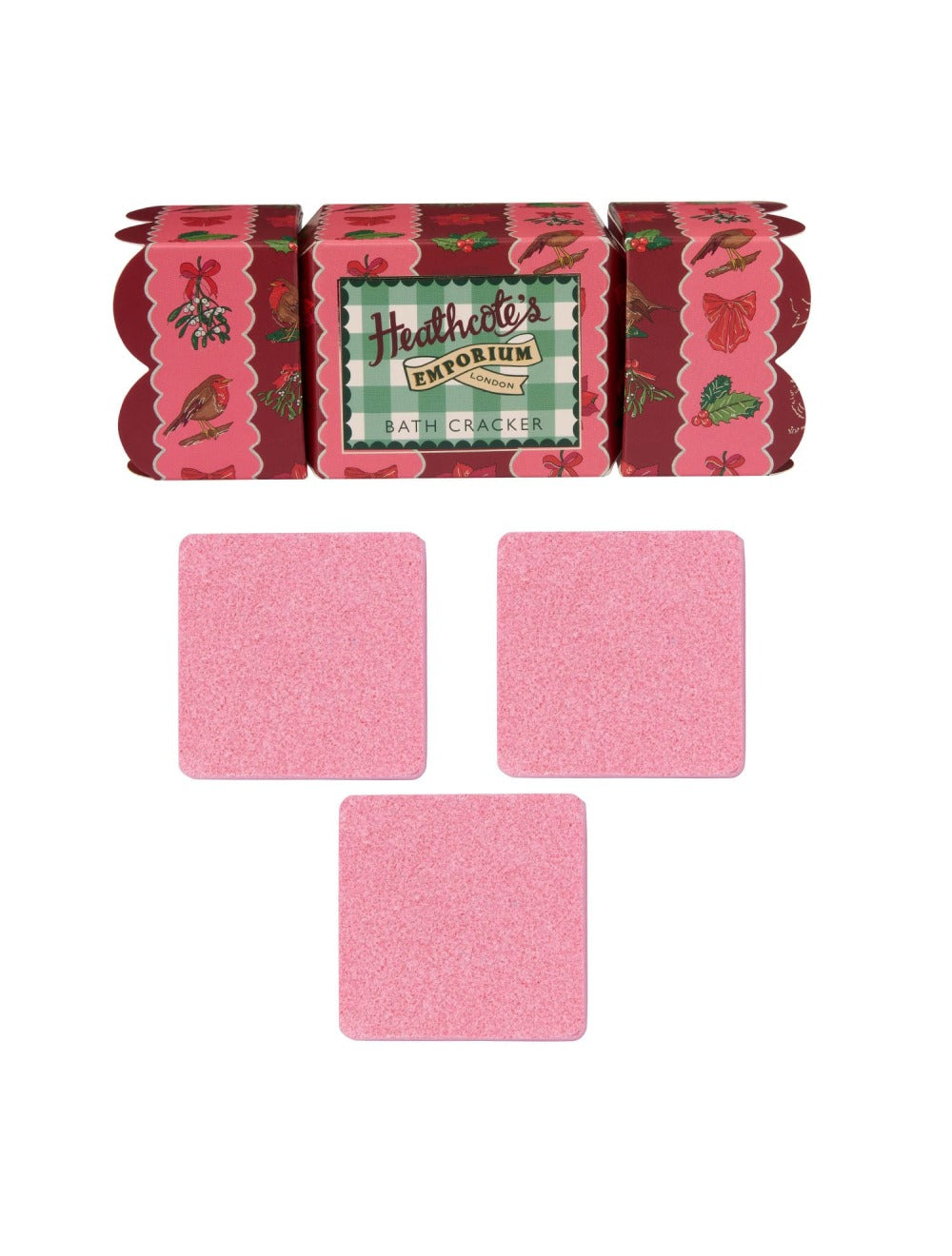 Heathcote's Emporium Festive Bath Bomb Crackers