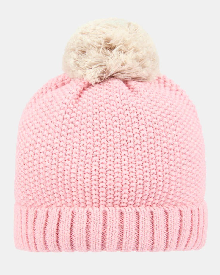 Organic Beanie Bobby/Misty Rose