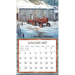 Simple Country 2027 Calendar