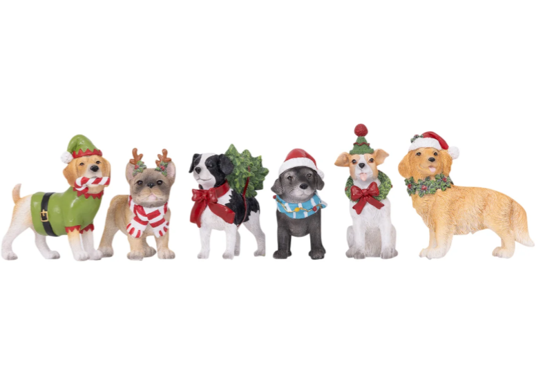 Christmas Elf Dog Ornament