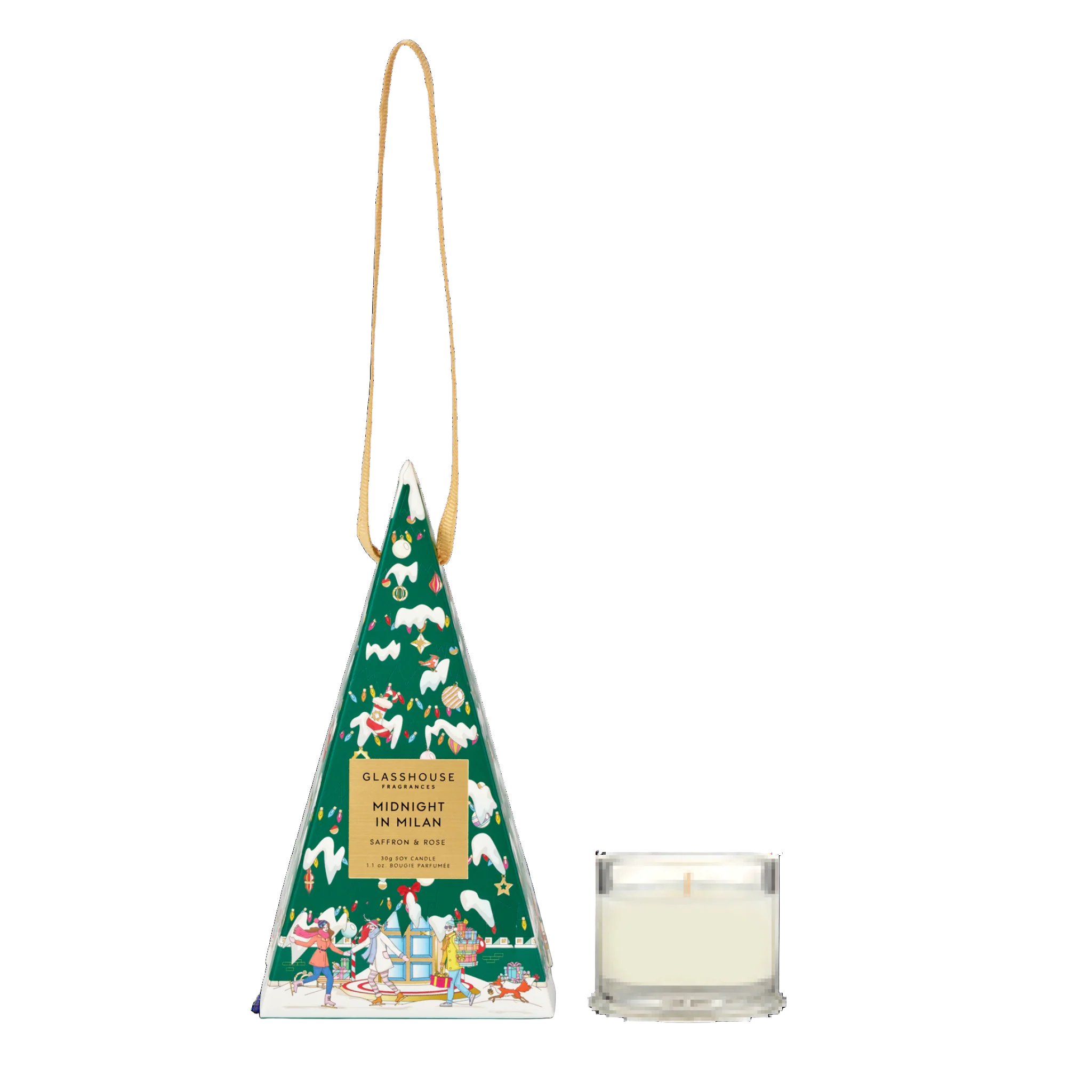 Christmas Bauble 30gm Candle