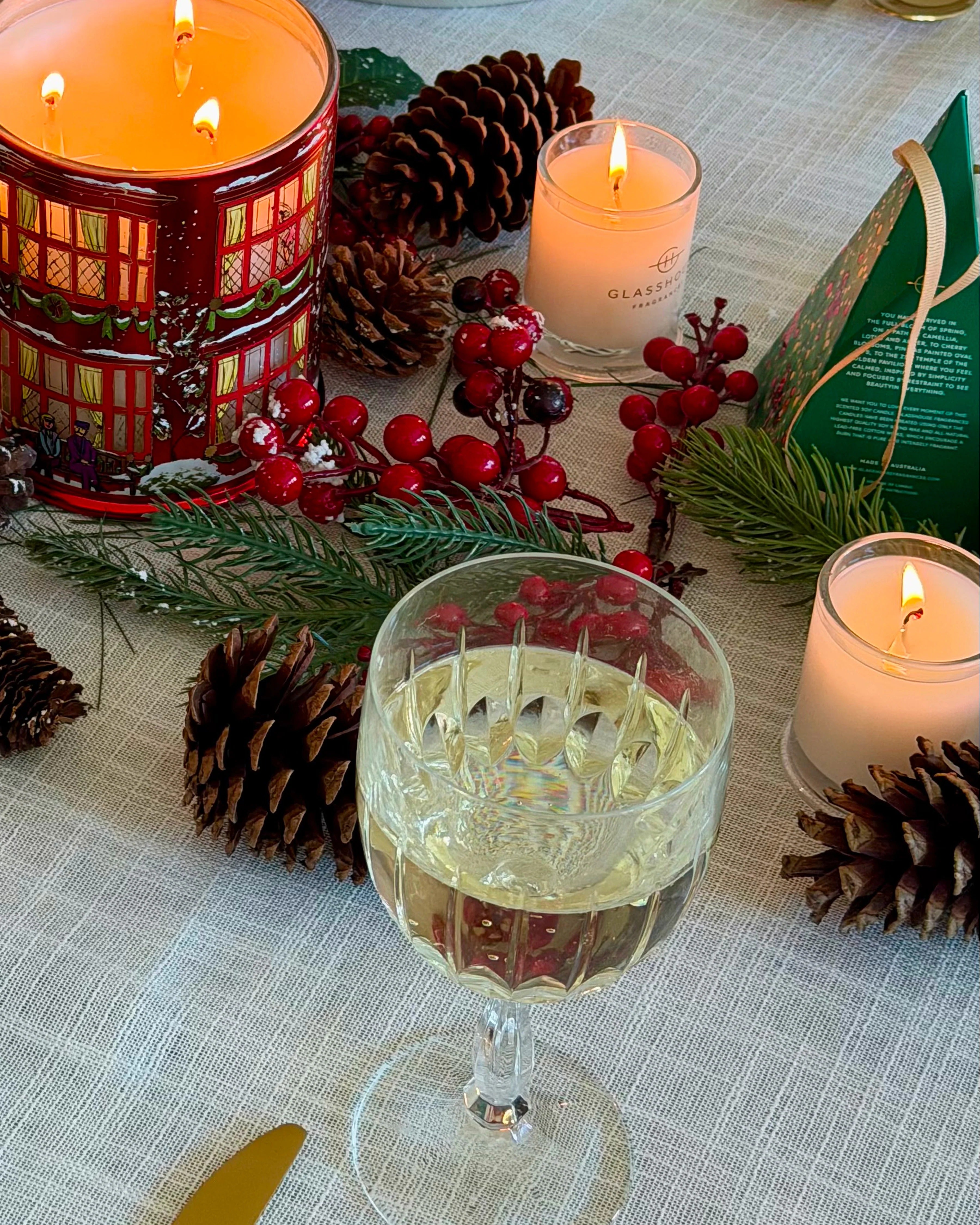 Night Before Christmas Candle 60g