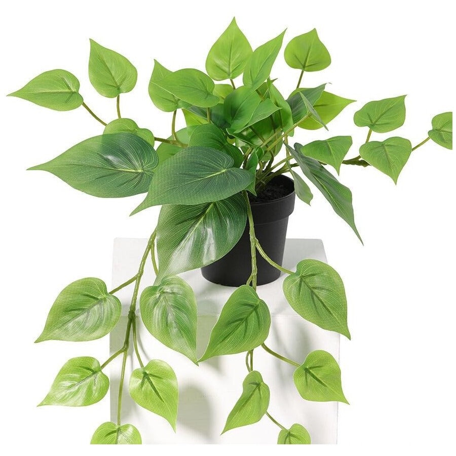 35cm Potted Artificial Tranquil Hanging Pothos