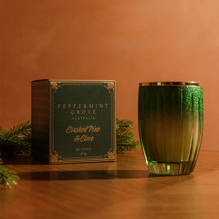 Crushed Pine & Clove 370g Candle