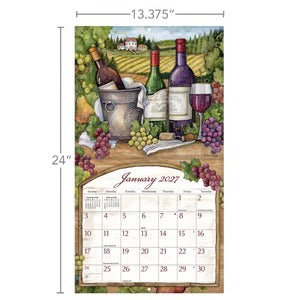 Wine Country 2027 Calendar