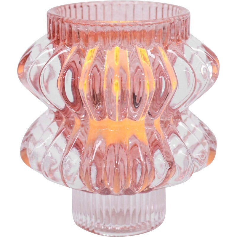 Reversible Candle Holder - Pink