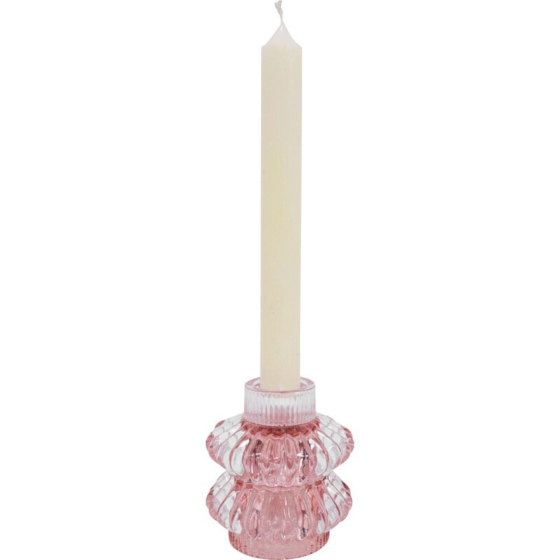 Reversible Candle Holder - Pink