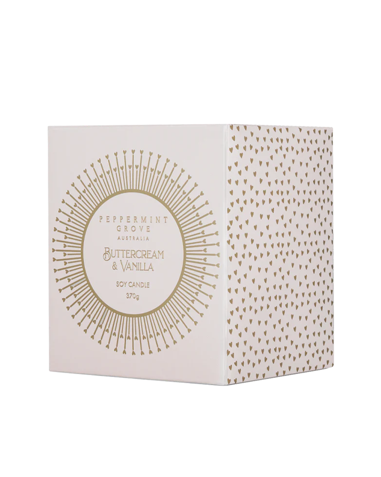 Buttercream & Vanilla 370g Candle