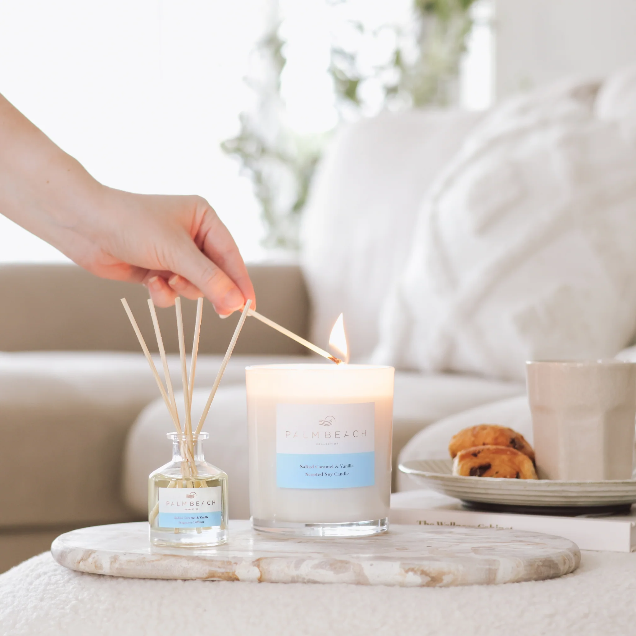 Salted Caramel & Vanilla Candle