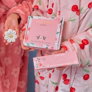 Meadow Blush Shower Steamer Set 4