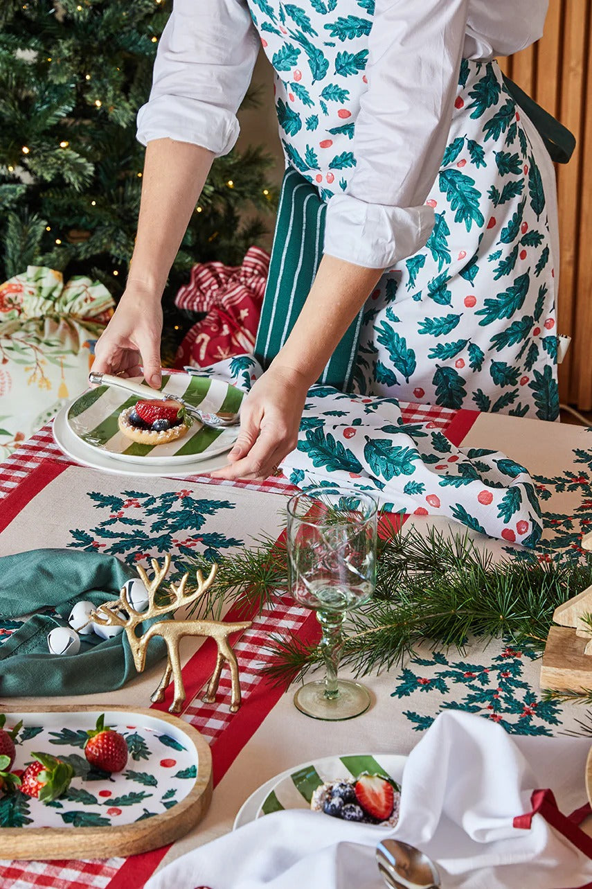 Christmas Foliage Apron