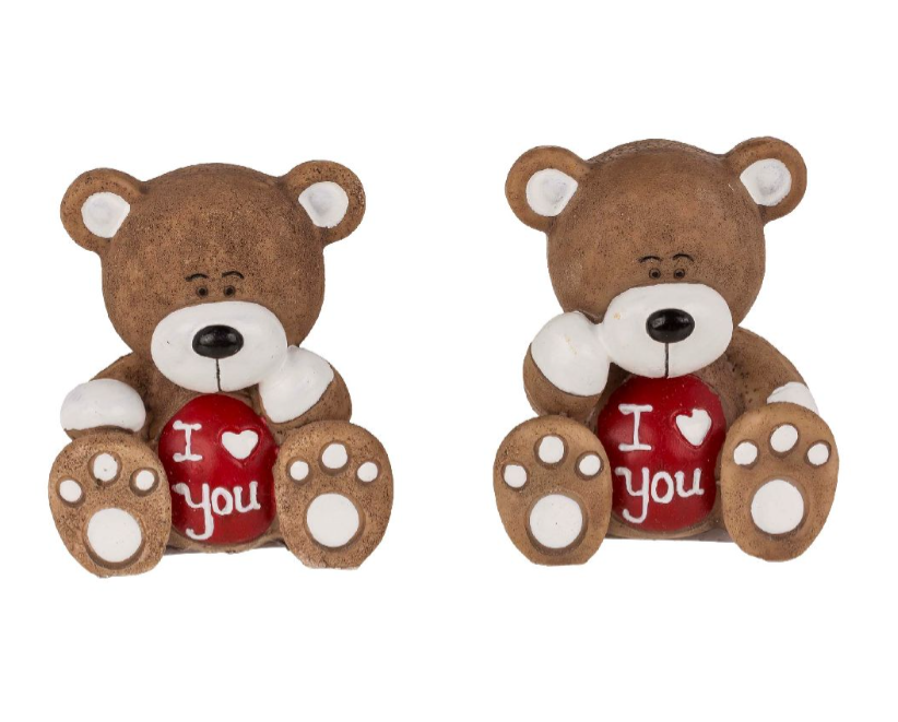 Polyresin "I Love You" Bear