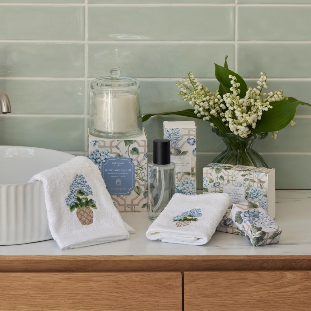 Heritage Bloom Hand Towel Set 2