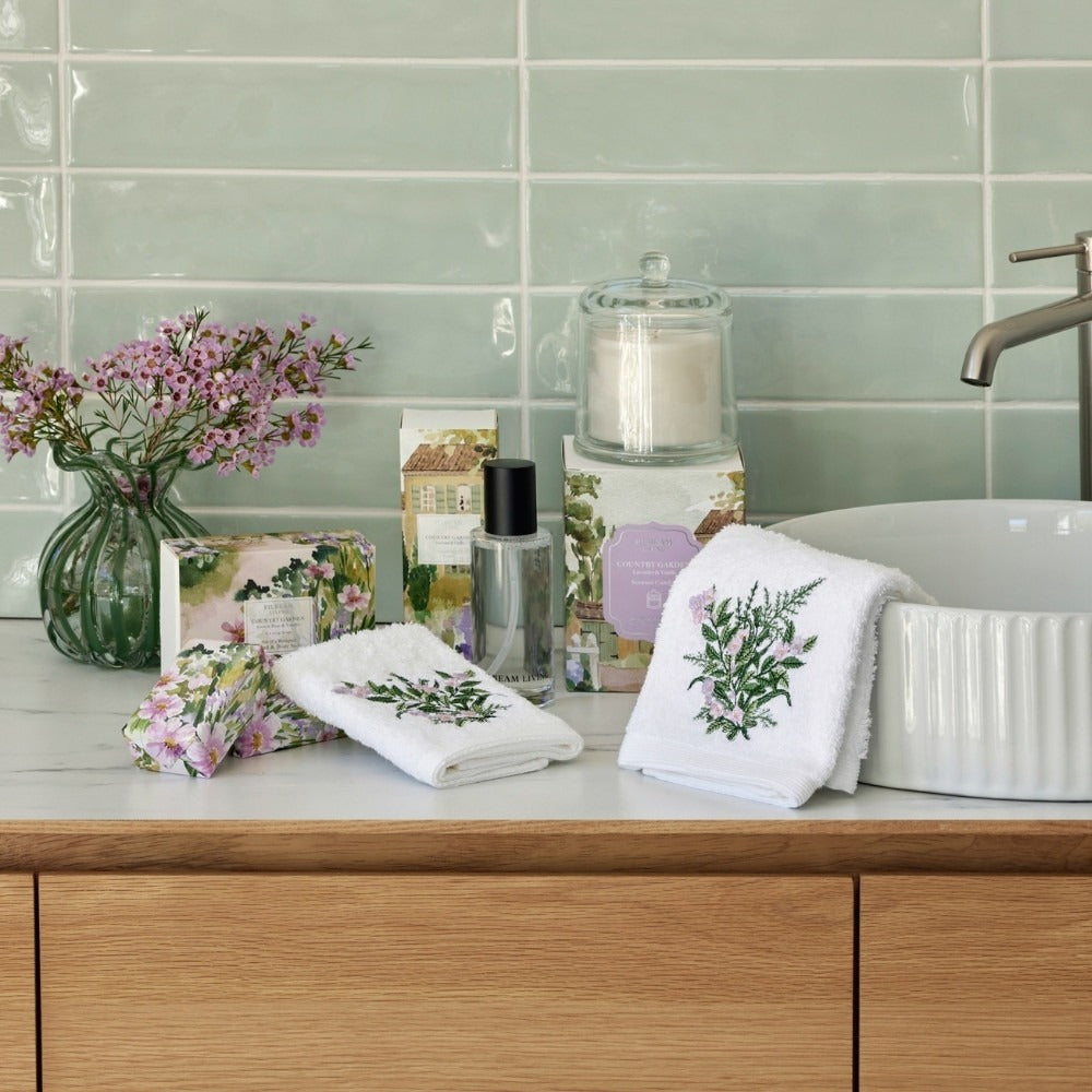 Country Garden Hand Towel Set 2