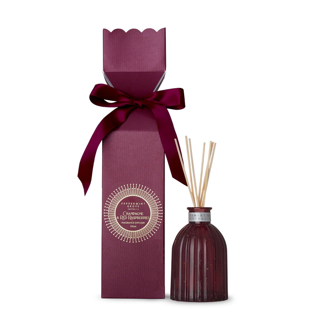 Champagne Red Raspberries Mini Diffuser 100ml