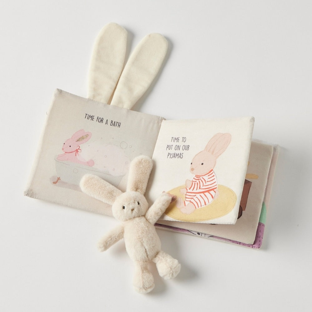 Bunny Activity Fabric Book & Toy