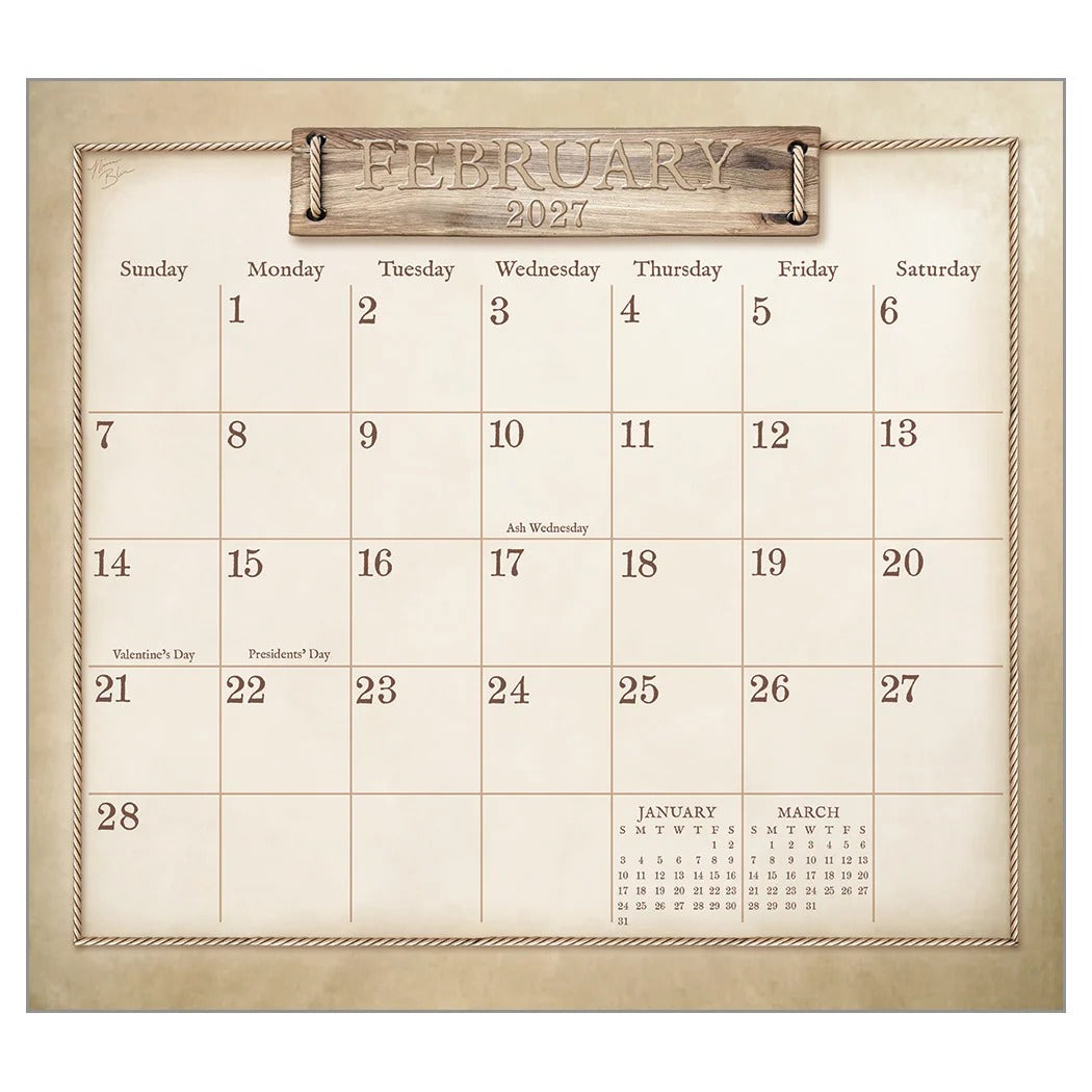 Home On The Range 2027 Calendar