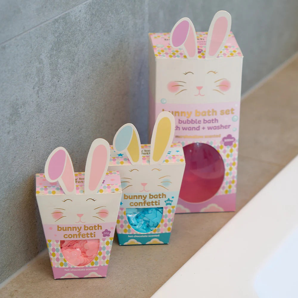 Bunny Bath Set Bubble Bath wand & Washer