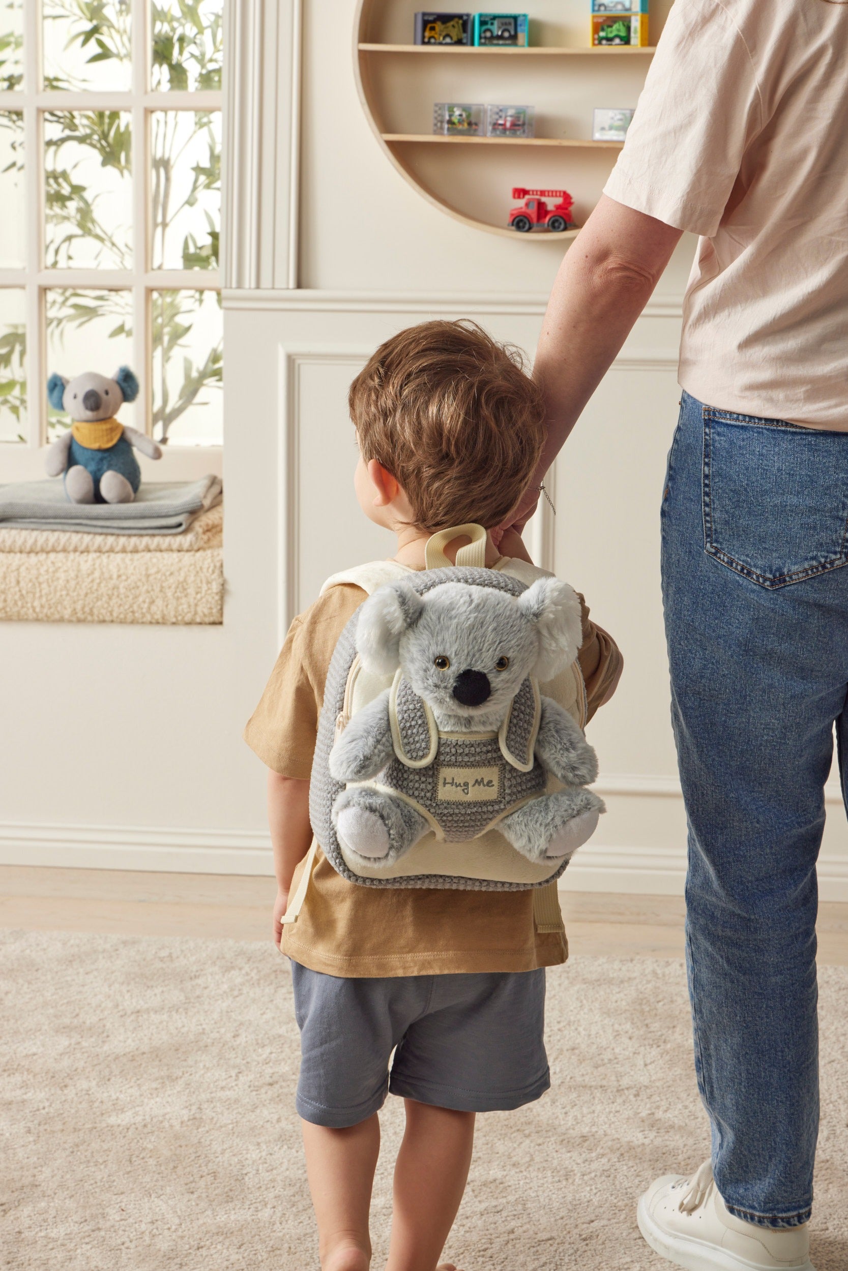 Plush Koala Hug-Me Buddy Backpack