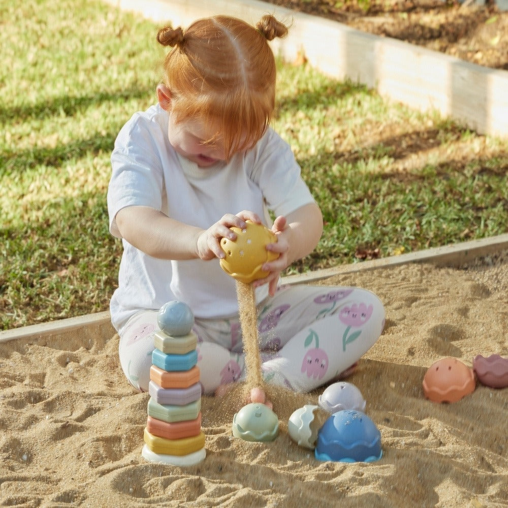 Eco-Friendly Wave Shape Stacker