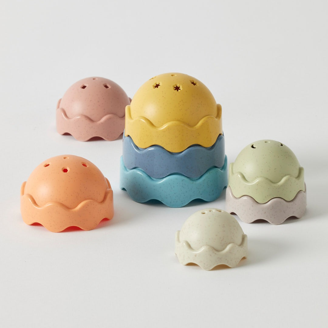 Eco-Friendly Wave Shape Stacker