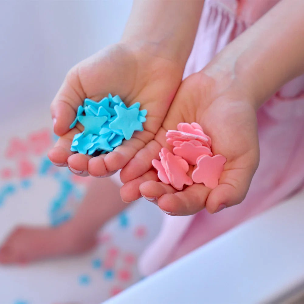 Bunny Bath Confetti Blue