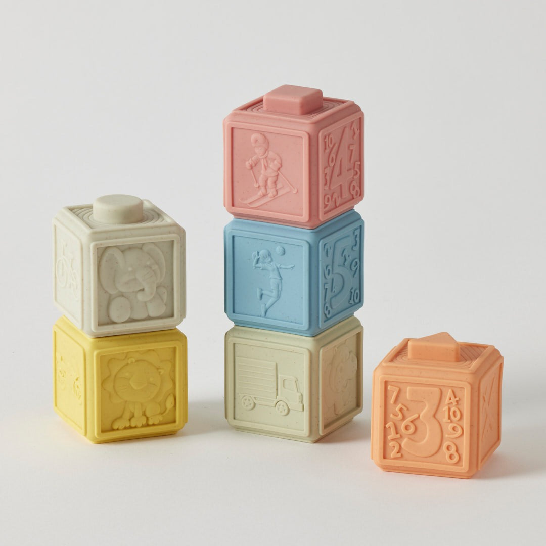 Eco-Friendly Silicone Counting Blocks