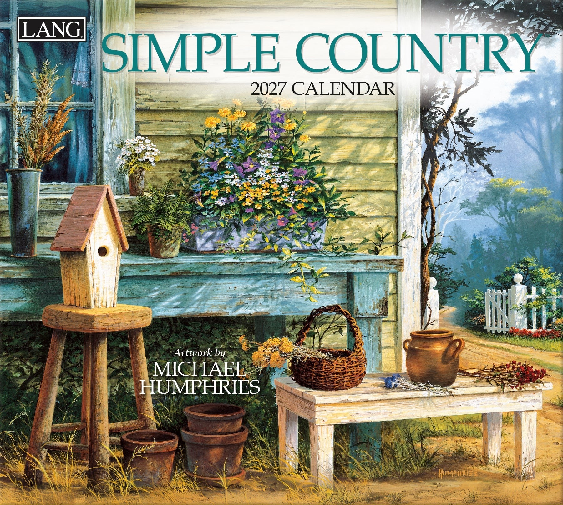 Simple Country 2027 Calendar