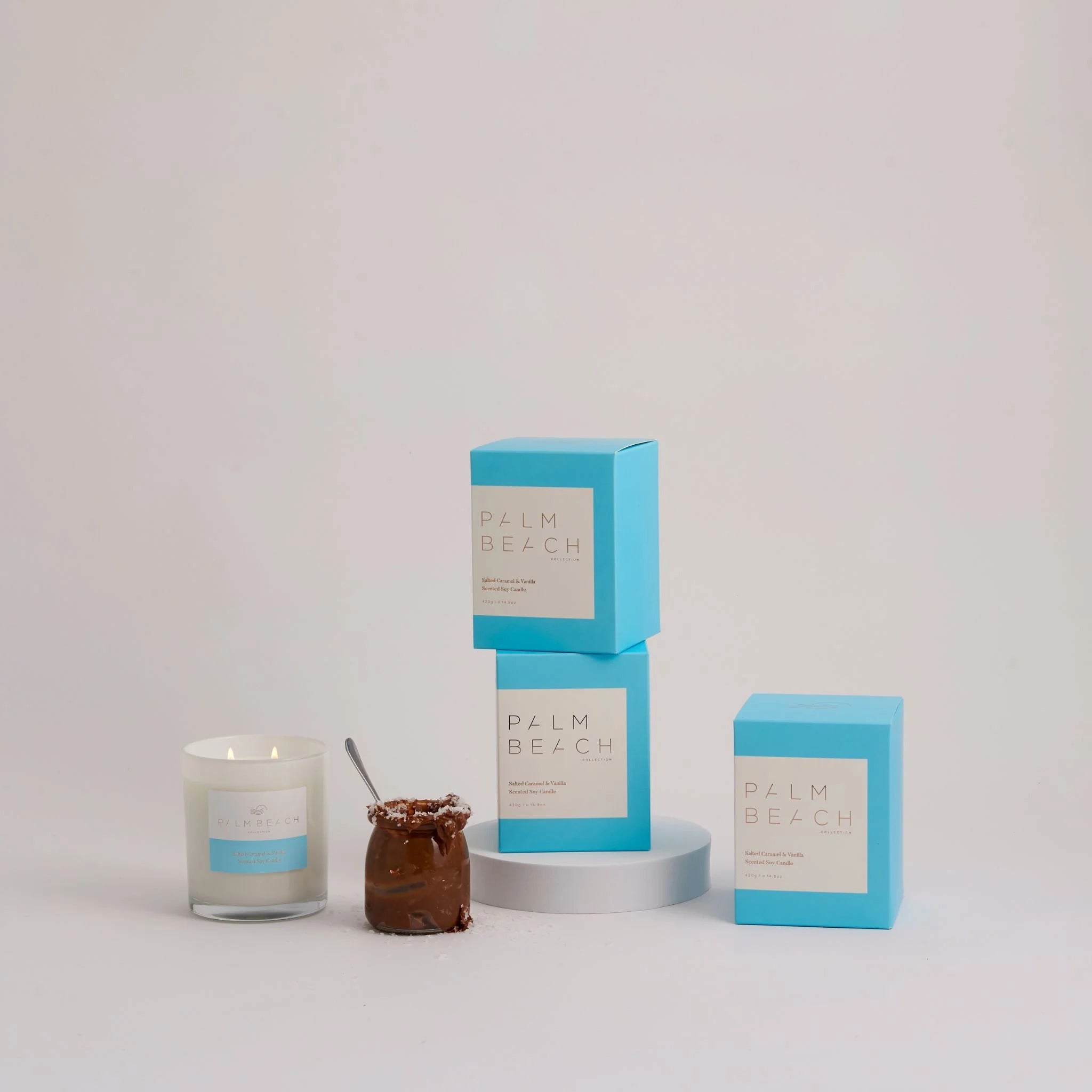 Salted Caramel & Vanilla Candle