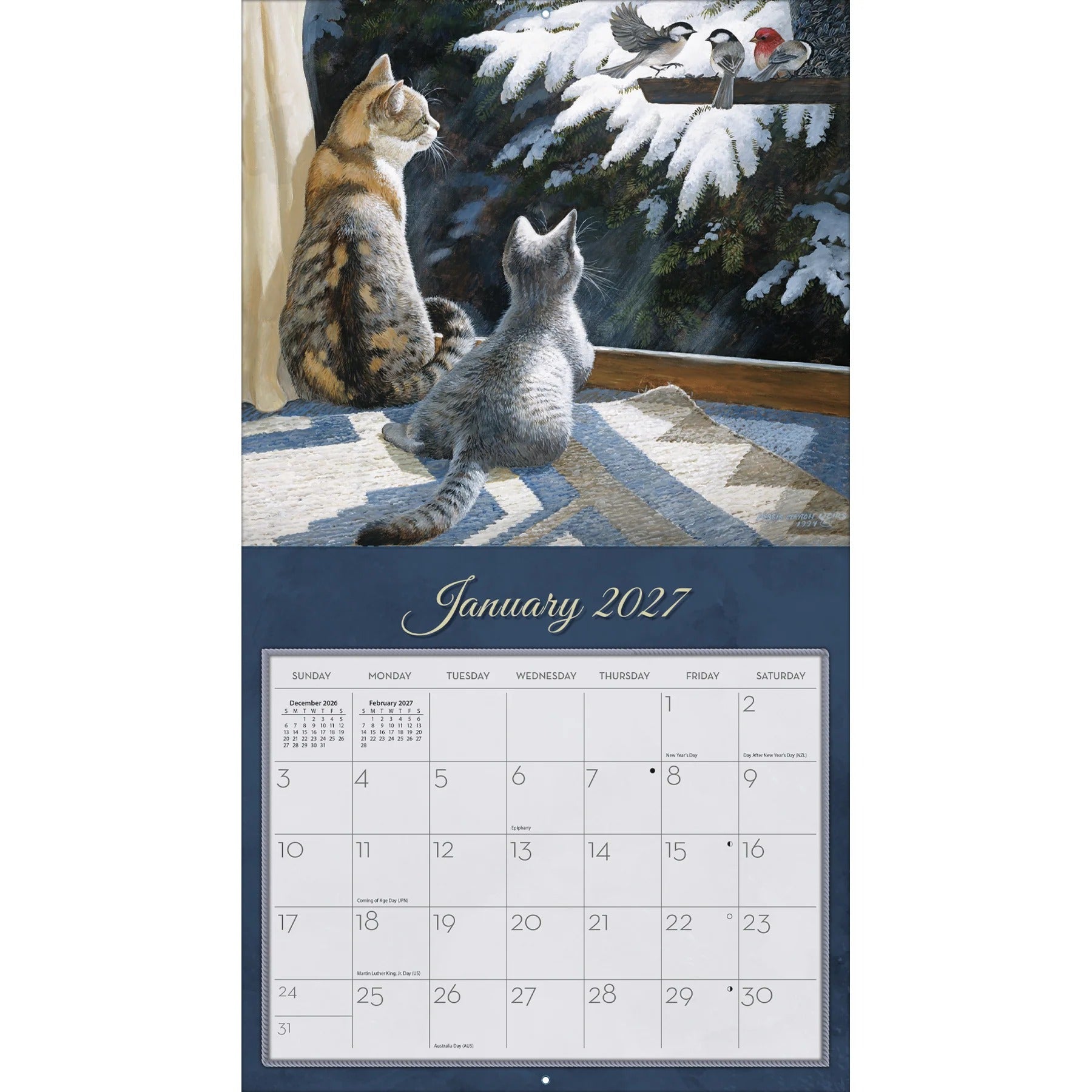 Cats We Love 2027 Calendar