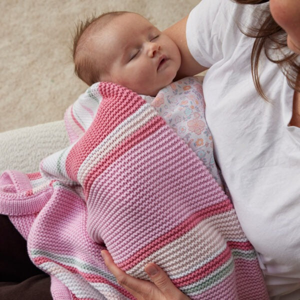 Sweet Floral Muslin Wrap