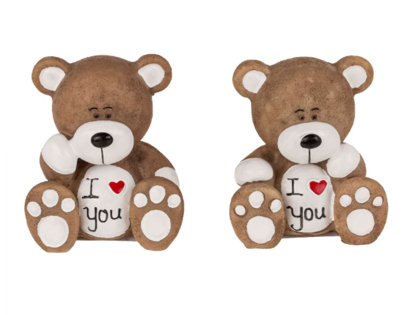 Polyresin "I Love You" Bear