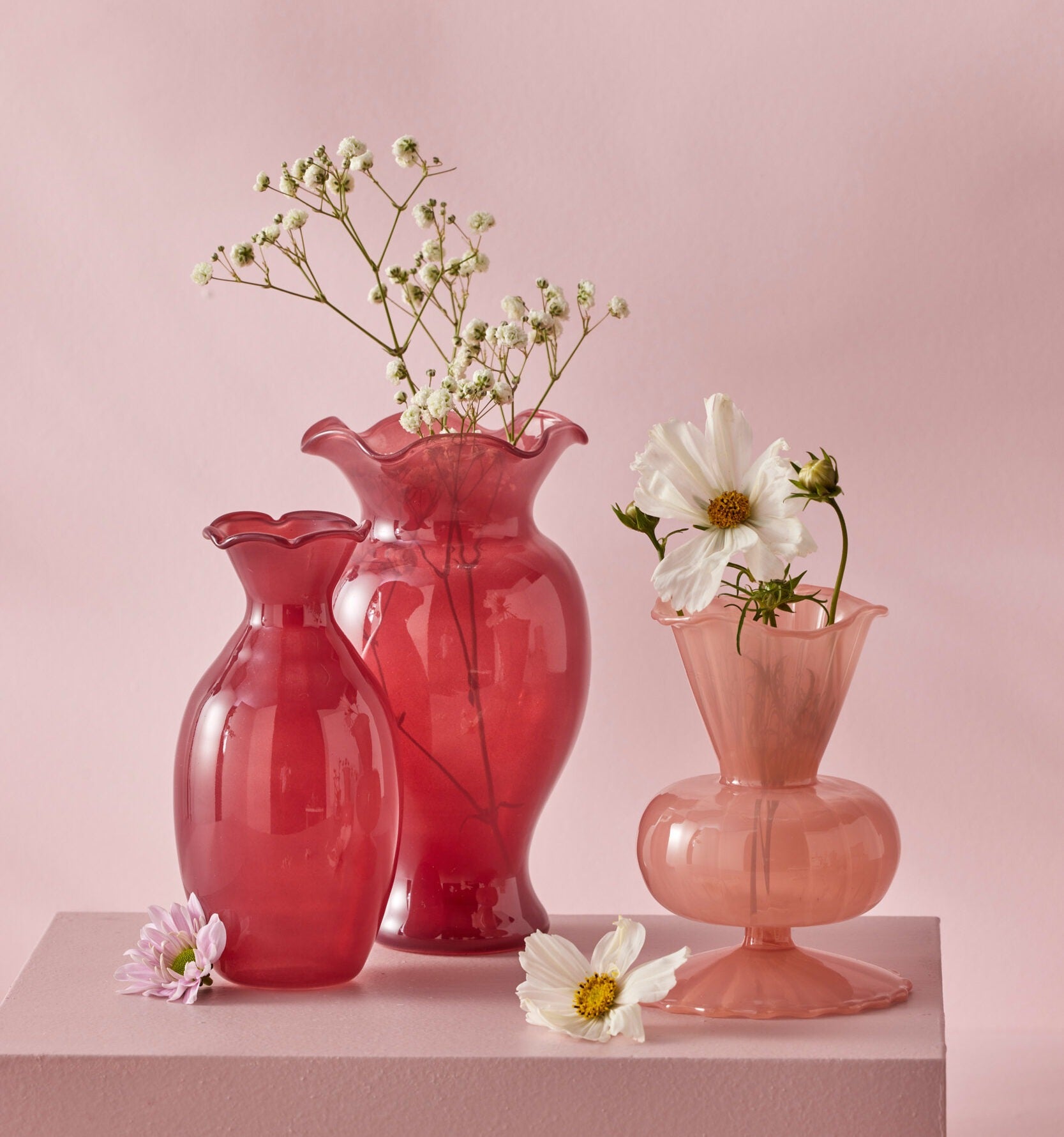 Bellevue Petite Vase - Dusty Pink