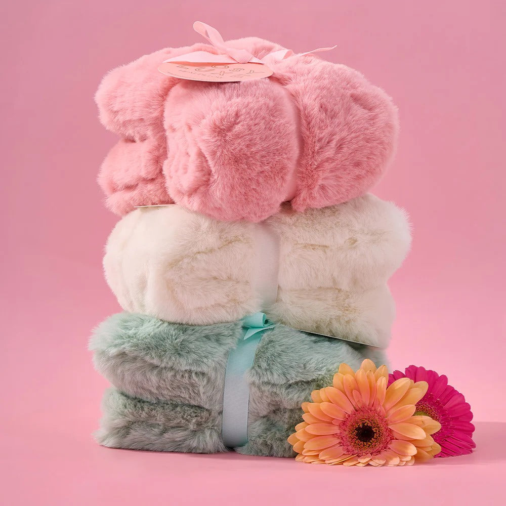 Cosy Luxe Heat Pillow Pink Lemonade