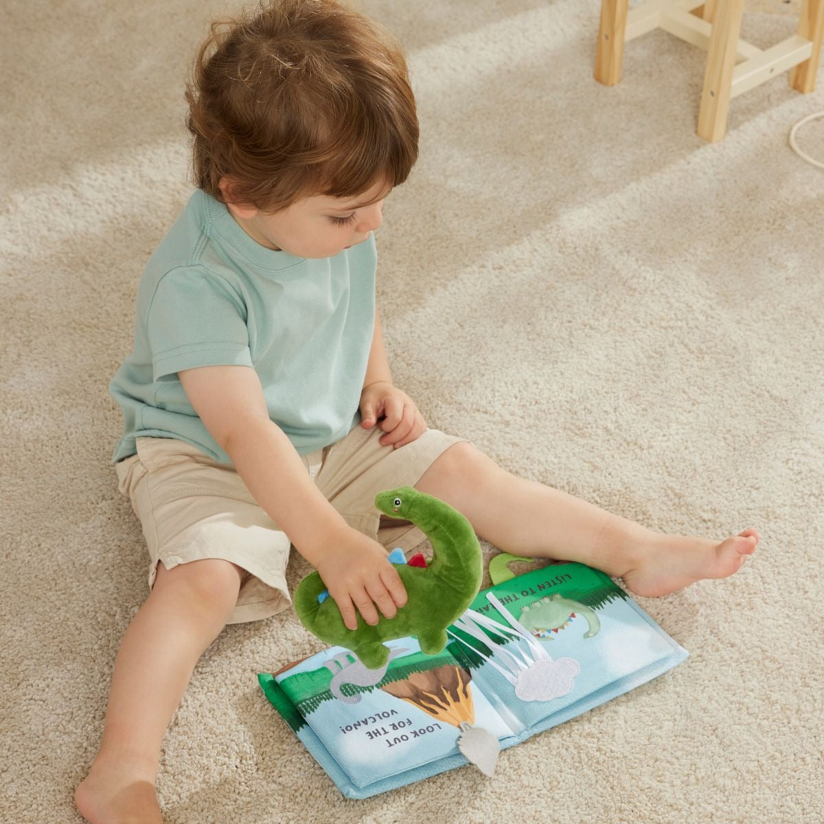 Dinosaur Activity Fabric Book